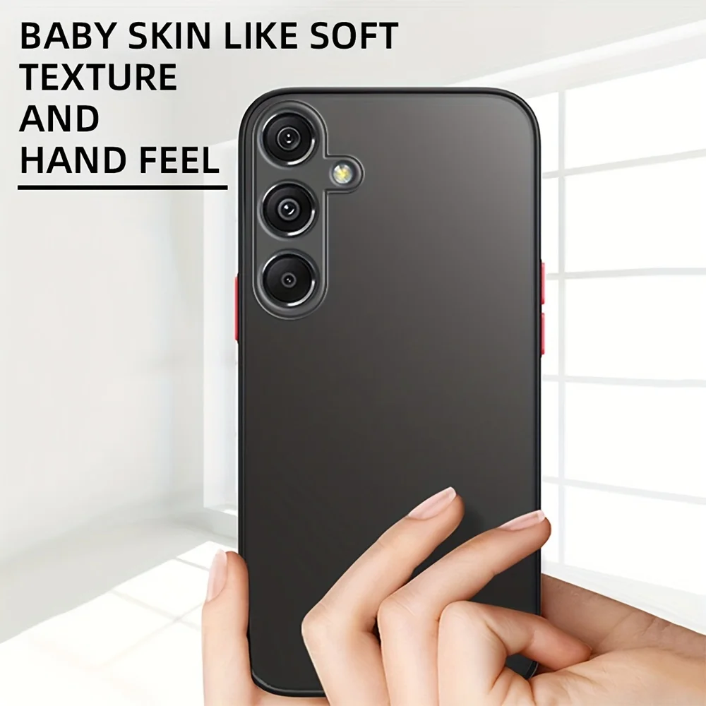 S26 S25 Ultra Case Soft TPU Matte Phone Case For Samsung Galaxy S26 S25 S24 S23 S 25 Ultra Plus Cases Clear Hard  Bumper Cover