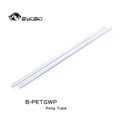 BYKSKI PMMA / PETG tubo rigido (OD12mm/OD14mm / OD16mm ) + 2mm spessore + 50cm lunghezza tubo rigido trasparente 2 pz/lotto