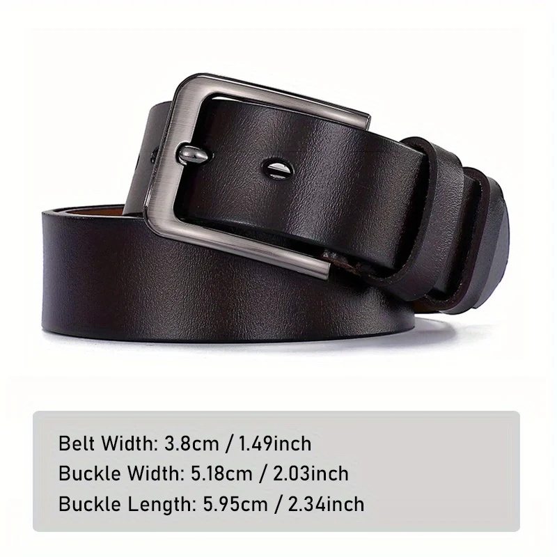 Plus Size 105 110 120 130 140 150 160 170cm Belt for Men Women Genuine Leather Alloy Metal Pin Buckle Waist Betls Straps