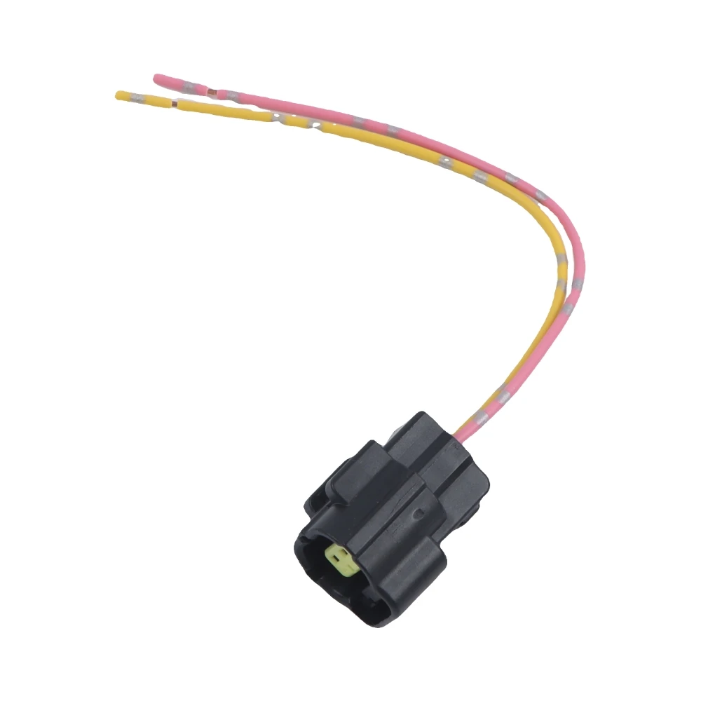Conector de válvula solenóide de 1 unidade com 2 linhas para solenóide Kobelco SK-6E para SK-8