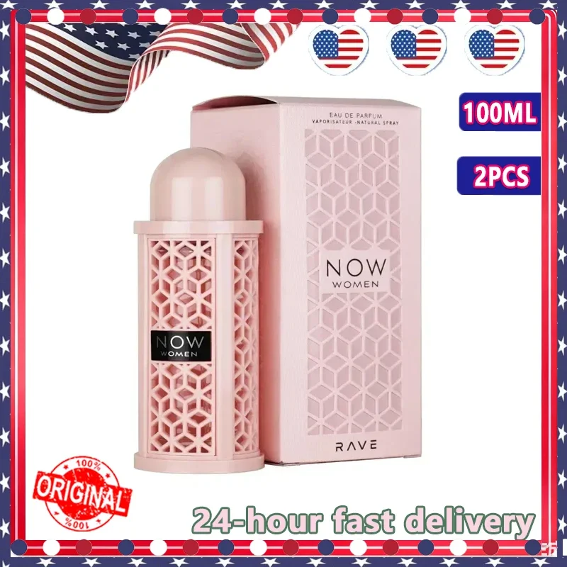 عطر عربي يدوم طويلاً 100 مل للنساء-RAVE NOW Eau De Parfum رائحة شرقية قوية هدية فاخرة #1
