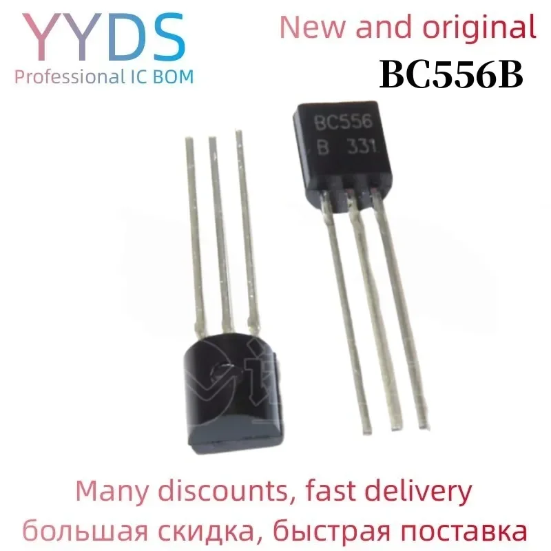 100PCS/LOT BC556B T… - image