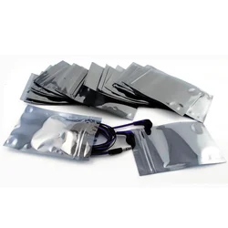 6*9cm Anti Static Shielding Bags ESD Anti-Static Pack Bag Zip Zipper Lock Top Waterproof Self Seal Antistatic Package Bag