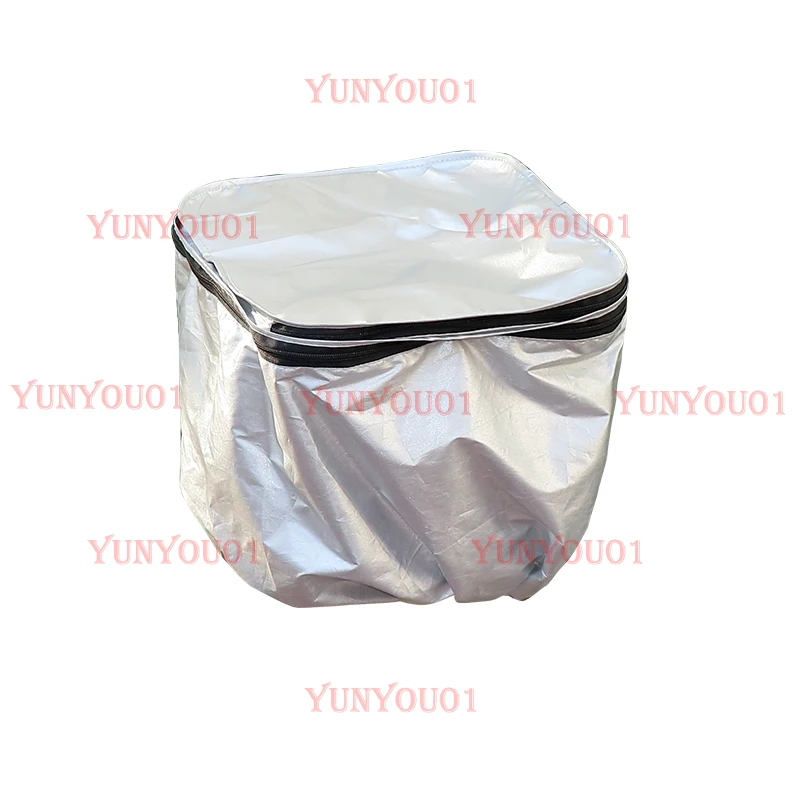 

Before The Bicycle, Use A Blackout, Dustproof, Rainproof Cover, and A Basket Cover To Protect Against The Sun.