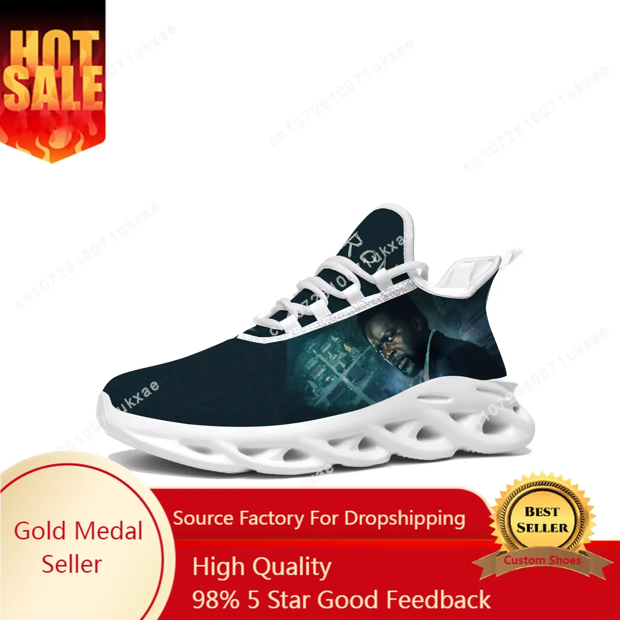 FROM TV series horror Flats Sneakers Mens Womens Sports Shoes High Quality Sneaker Lace Up Mesh Footwear custom made Shoe