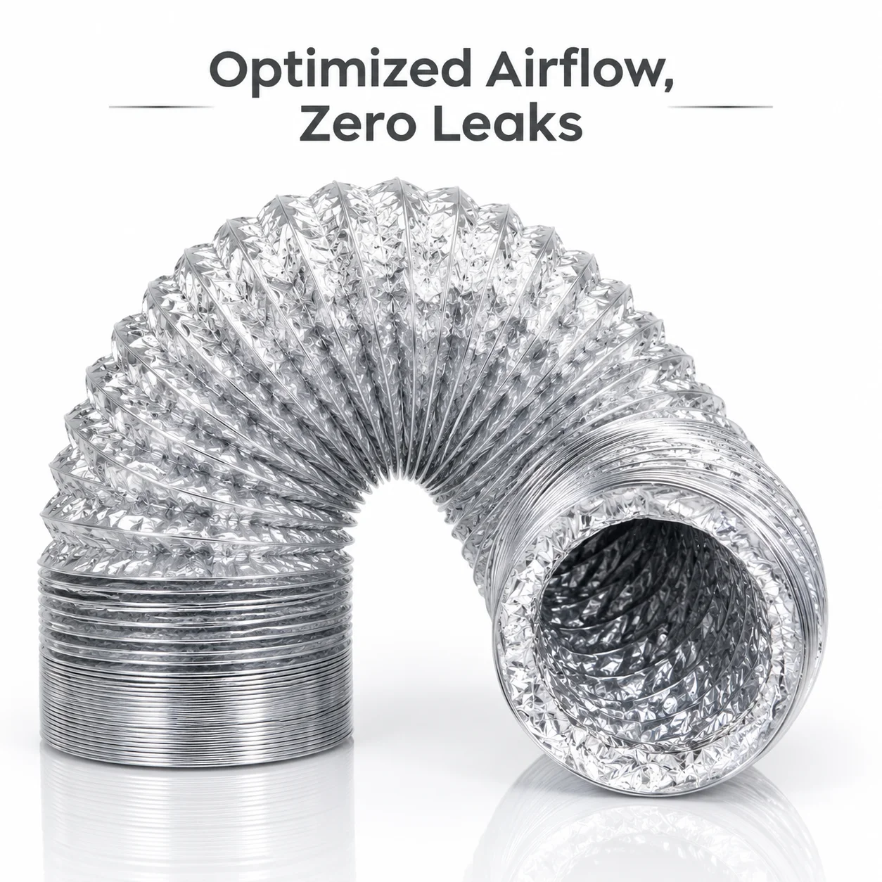 Flexible Hose Braided - Hon&Guan Flexible Aluminum Foil Ventilation Duct
