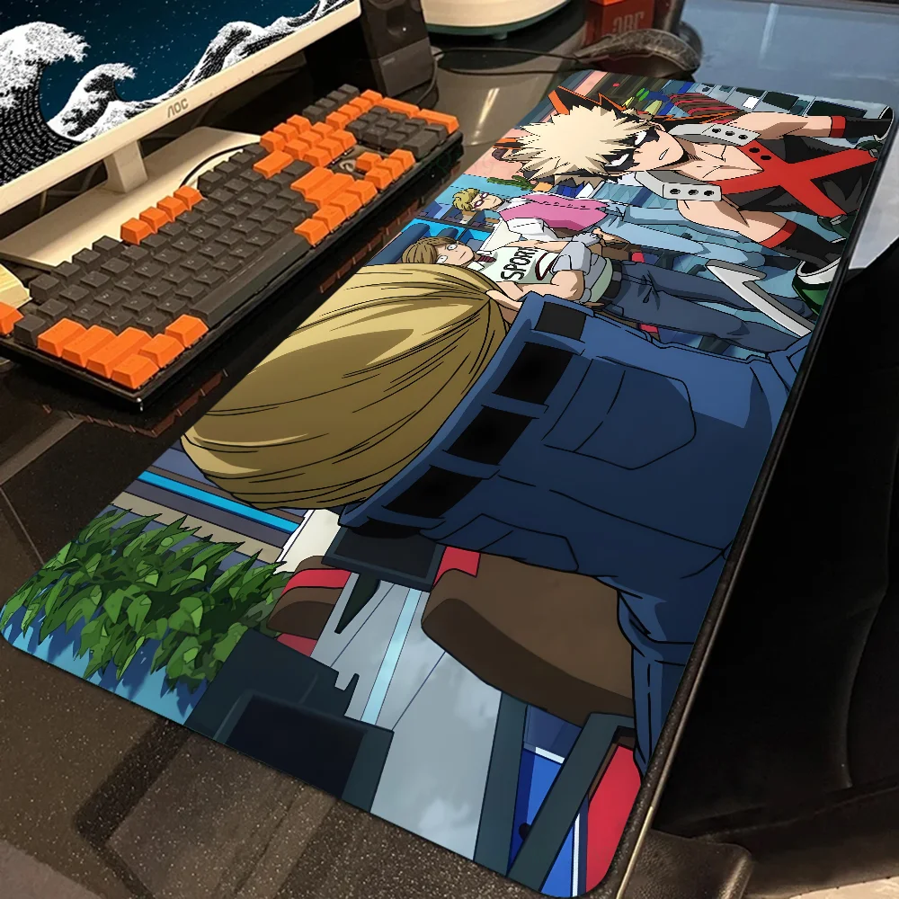 My Hero A-Academia Mousepad Large Computer Gaming Accessories MousePads Desk Mats Anti-slip Laptop Soft Mouse Pad