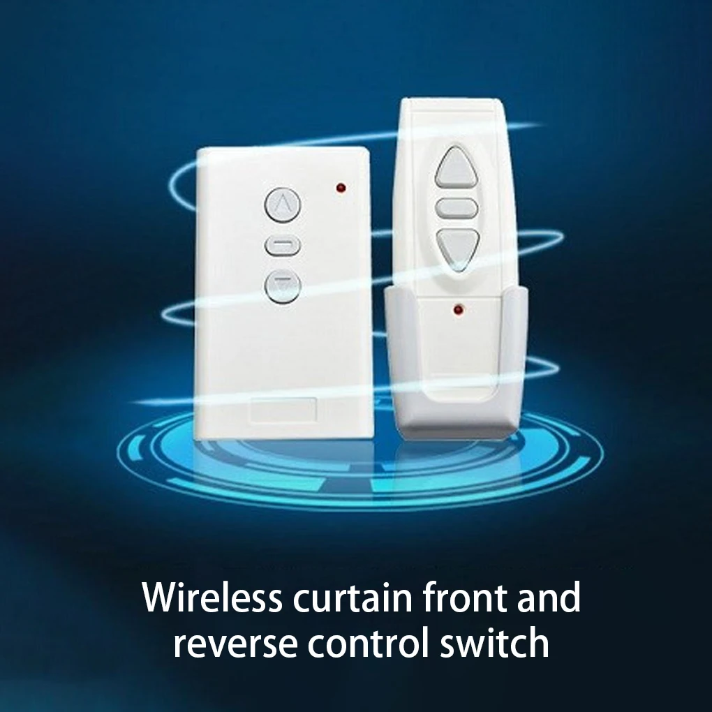 

220V Wireless Relay Receiver Transmitter Garage Door Remote Control Switch Module Controlling for Living Room Bedroom