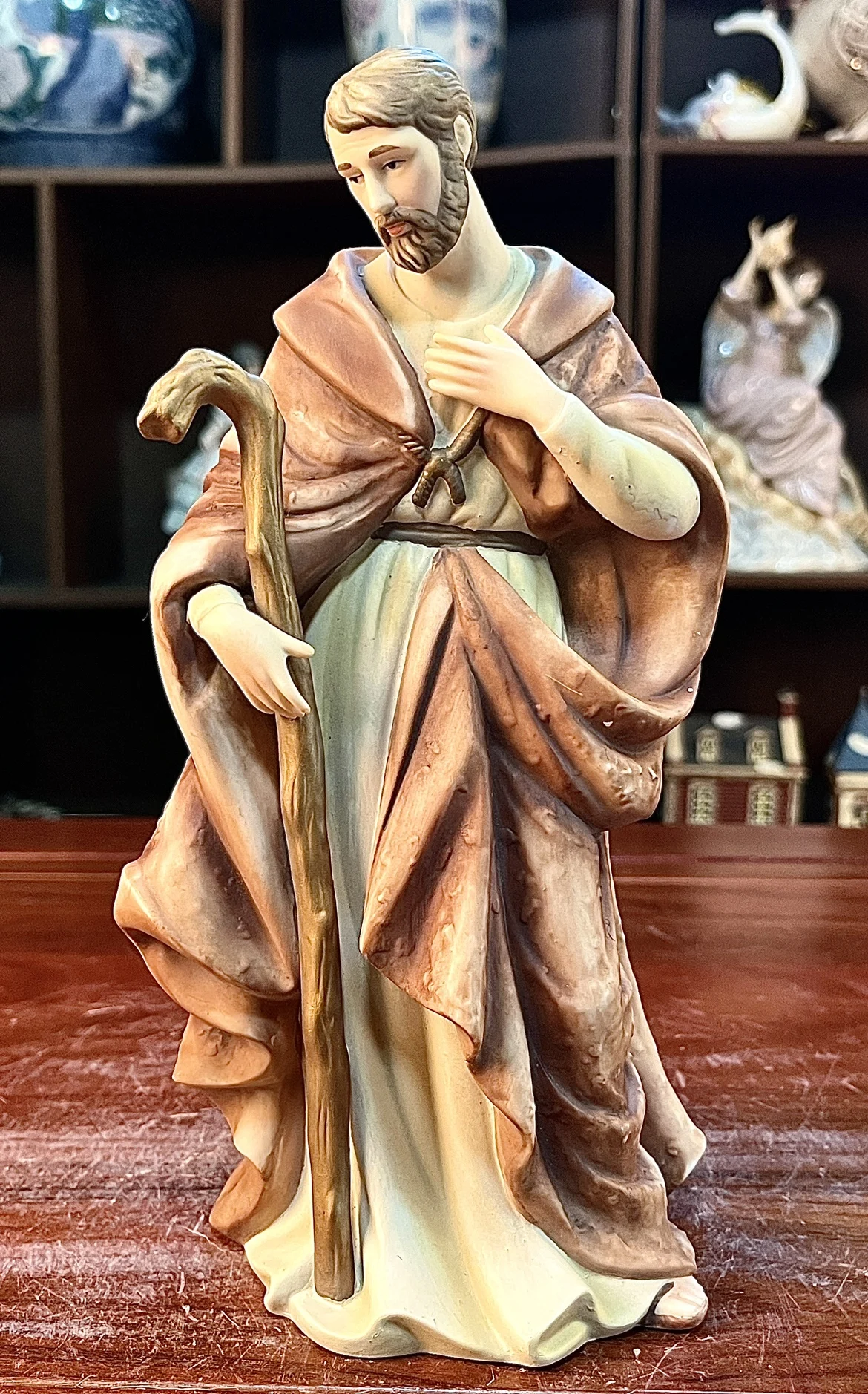 

Ceramic Crafts Owell Porcelain Western Figure Statue Porcelain Catholic Figure Ornaments Desktop Ornament Home Decorations Gifts