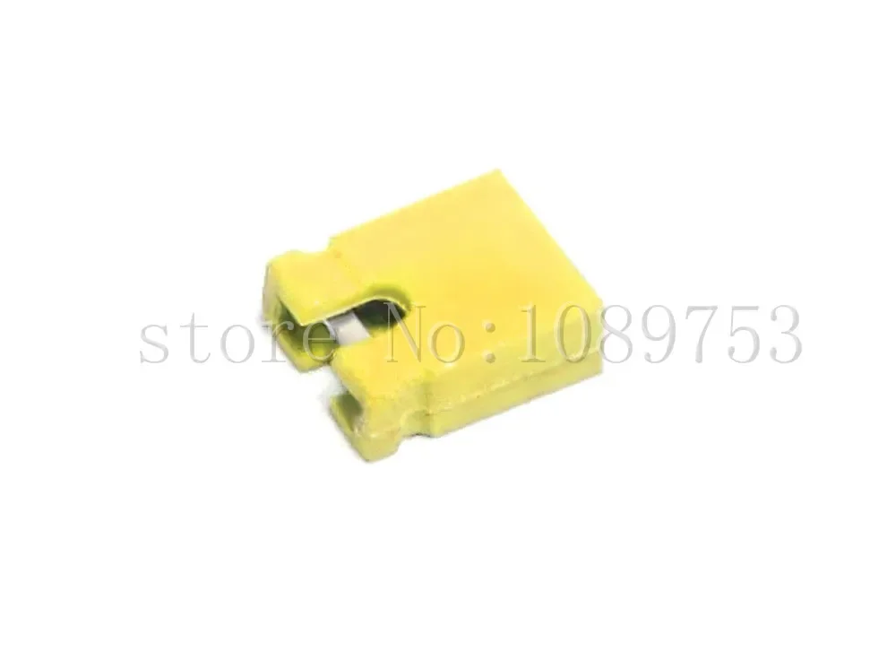 1000 Pcs Yellow Mini Micro Jumper 2.54mm Standard Circuit Board Shunts Short Jumper Cap