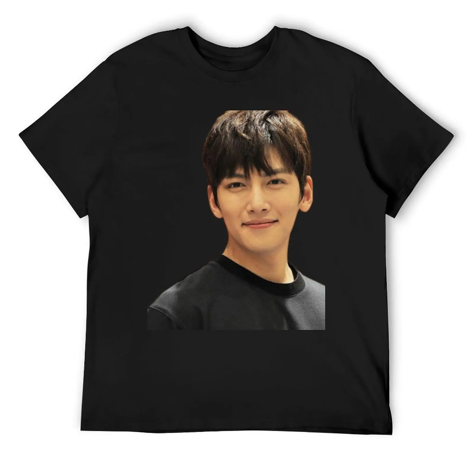 Ji chang-wook T-Shirt Blouse plain plus sizes vintage graphic tee Men's t shirts