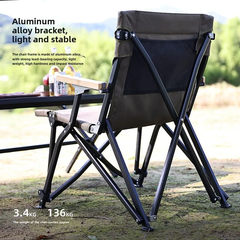 Naturehike Outdoor Folding Chair Aluminum Alloy Portable Adjustable Reclining Camping Fishing Beach Chair Leisure Deck Chair