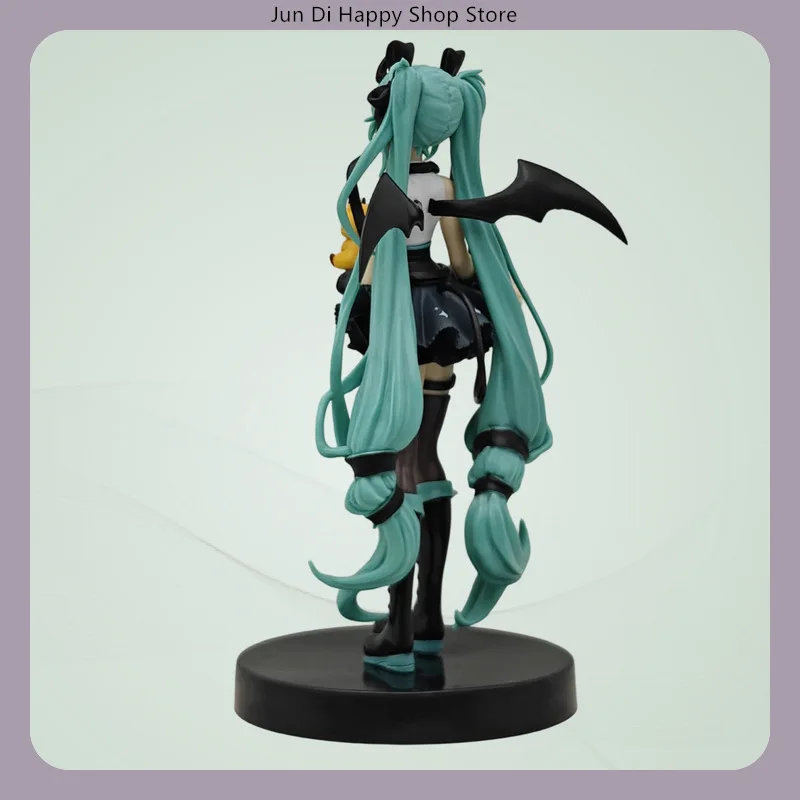 ฟิกเกอร์อนิเมะมิคุ ลิตเติ้ลเดวิล ขนาด 19 ซม. ท่าทางยืน ของสะสม ตกแต่งโต๊ะทำงาน ของเล่น ของขวัญสำหรับแฟนๆ