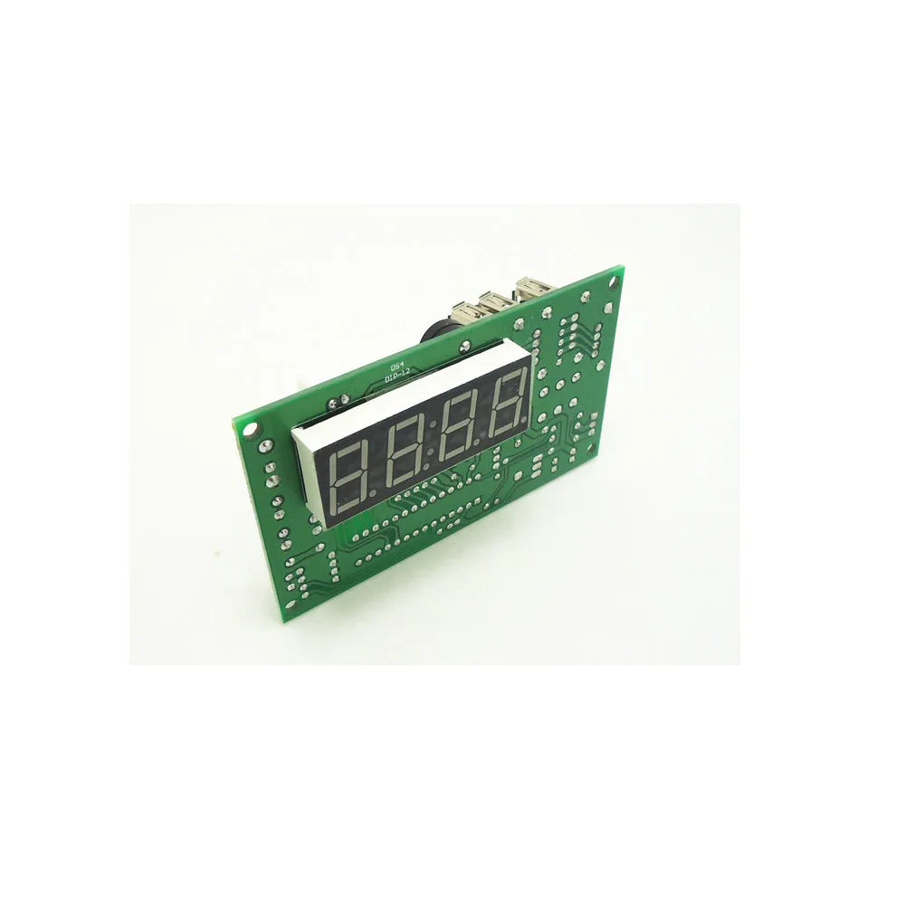 Time control coin operated USB timer board with 4 digits time control Power Supply for 2 USB devices