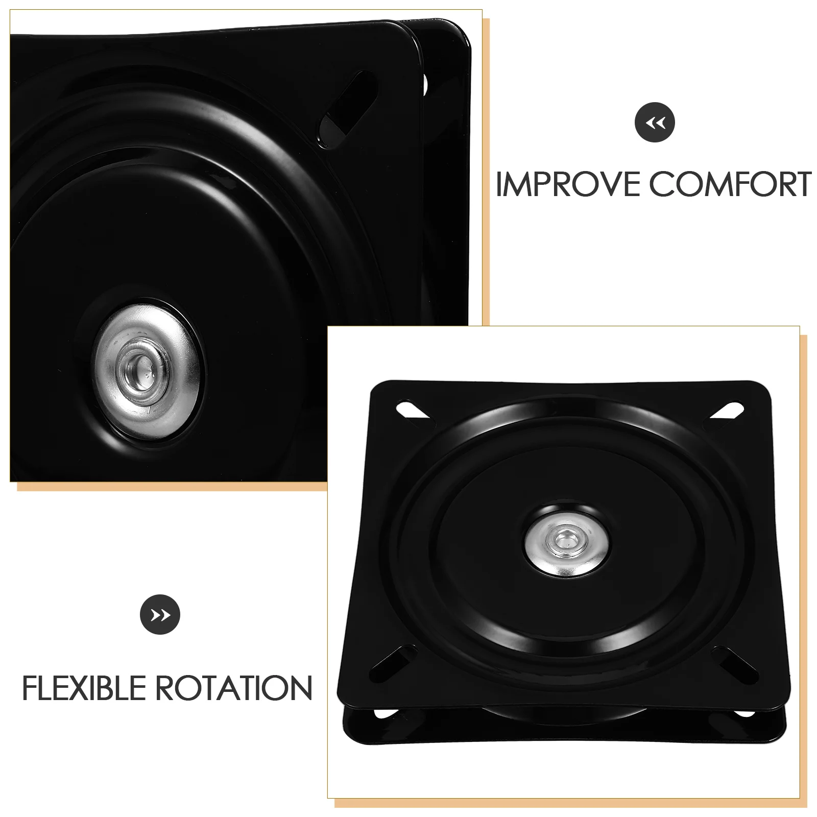 Swivel Stool Accessories Mechanism for Bar Chair Base Turntable Plate Recliner Seat Iron