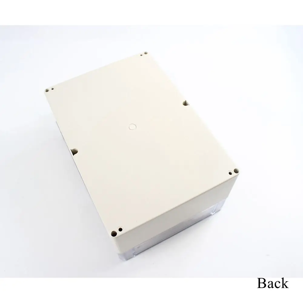 263x182x125mm Junction Box Clear Transparent Cover IP65 ABS PC Waterproof Plastic Enclosure Box Project Instrument Case Outdoor