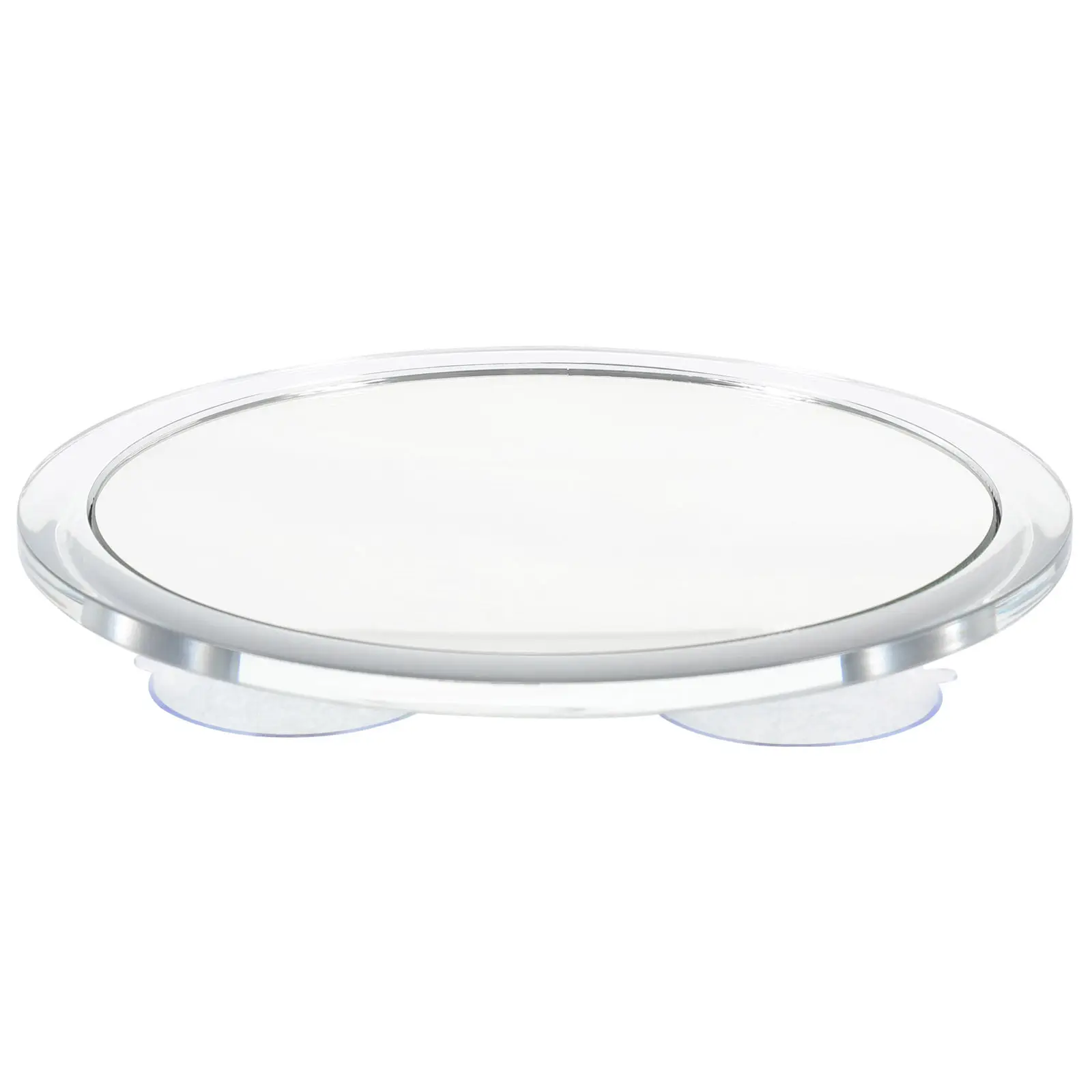 

Одностороннее увеличительное зеркало для макияжа с присоской для крепления на стену в ванной комнате, высококачественное отражение без искажений