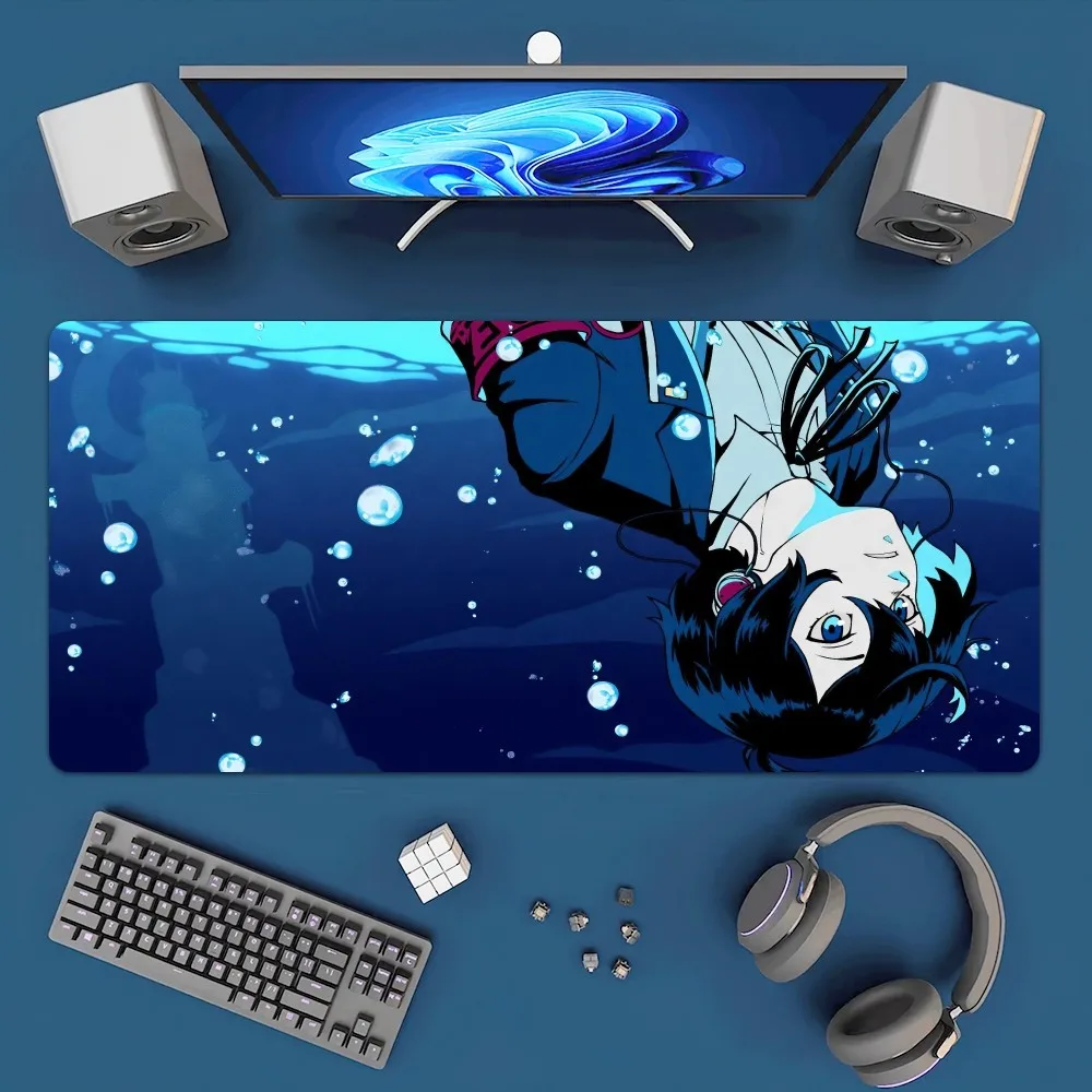 Game Persona 3 ricarica P3RE Mousepad Office tappetino per Mouse grande tappetini per tastiera gioco per Computer in gomma per PC tappetino per