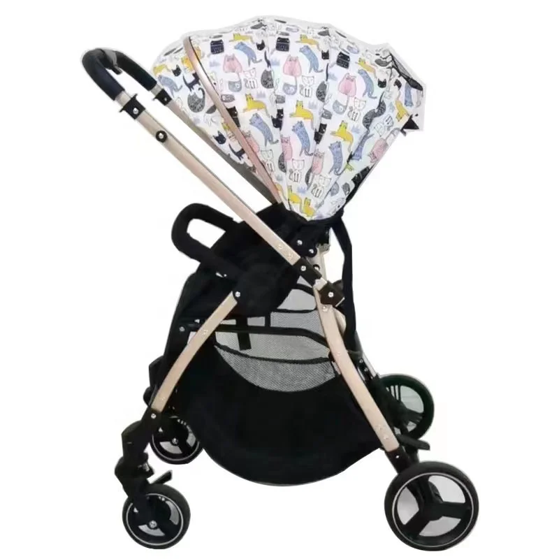 high landscape hot selling multiple pattern light weight two-way mama love baby stroller foldable for 0-3 years old kids