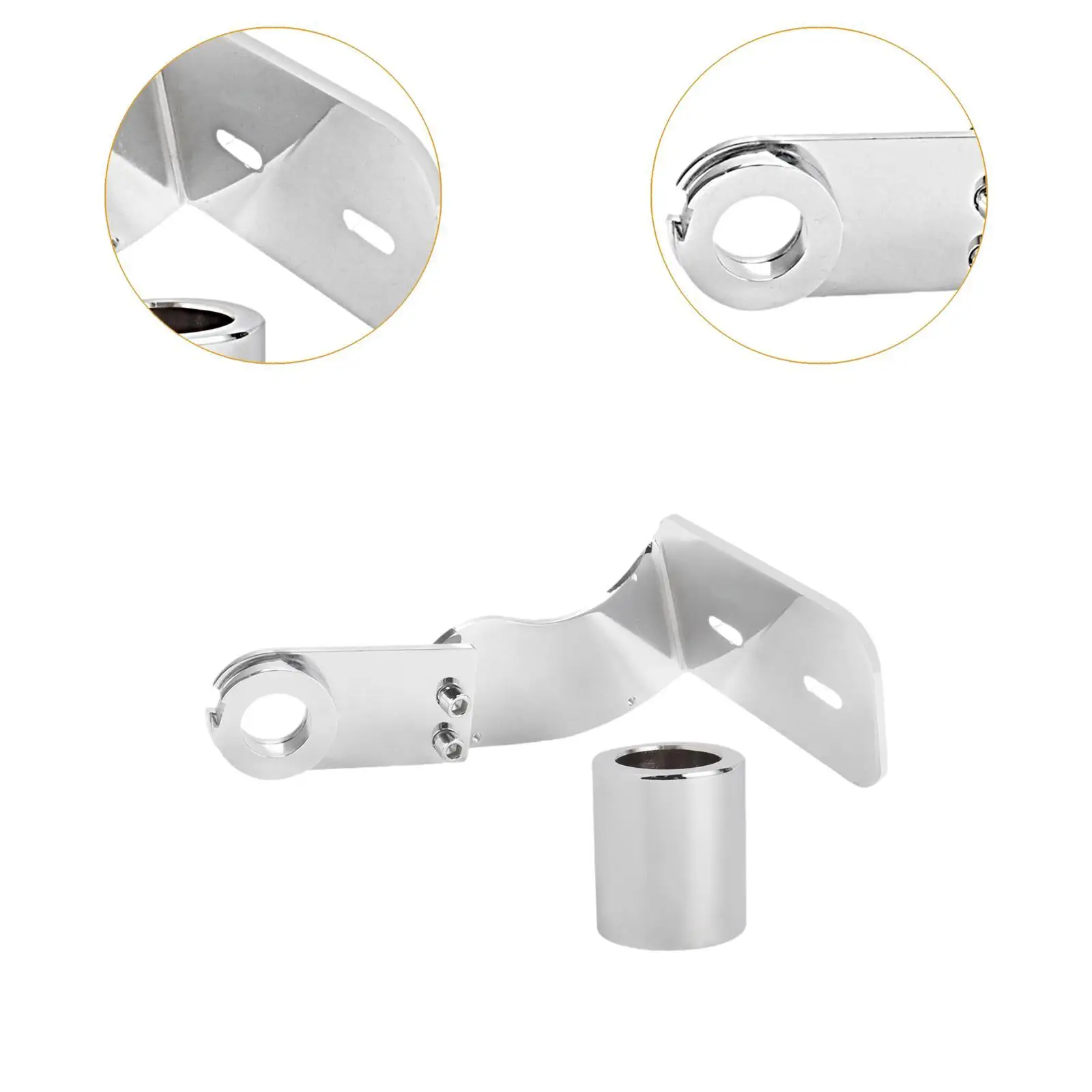 حامل لوحة ترخيص الدراجة النارية، دعامة لوحة الترخيص، حامل لوحة ترخيص من سبائك الألومنيوم لشارع بوب 2018-2022 #5