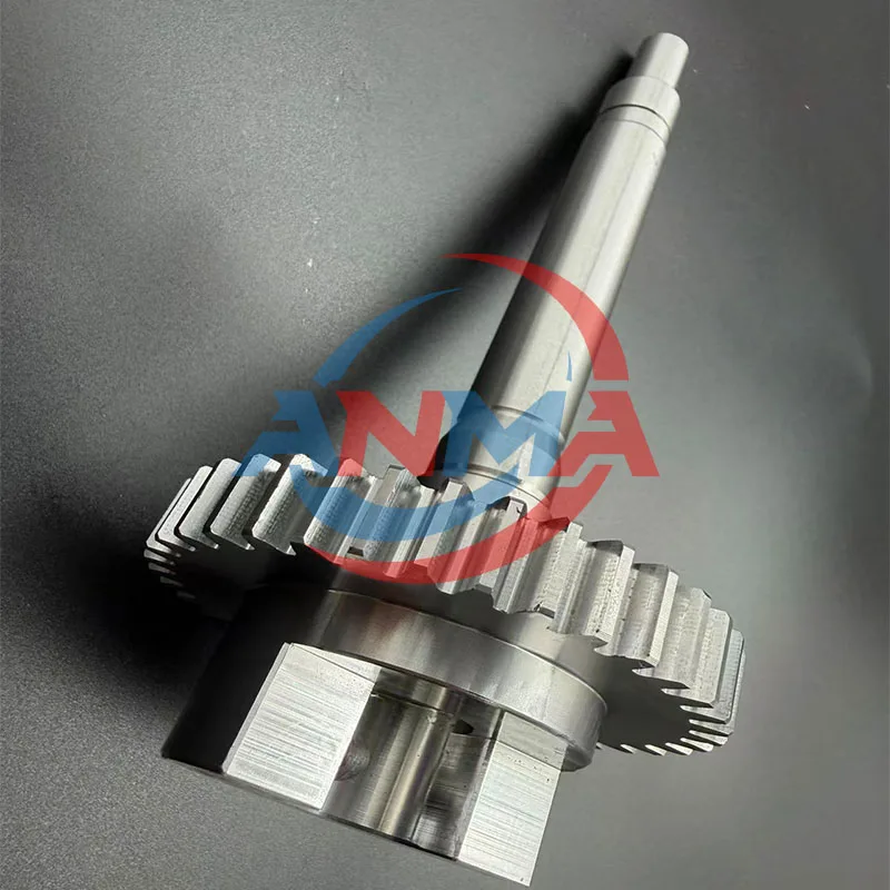 New Damping Roller Shaft 38 teeth M2.030.510 For SM74 PM74 Machine Gear Shaft Water Roller Transmission Shaft Spare Parts