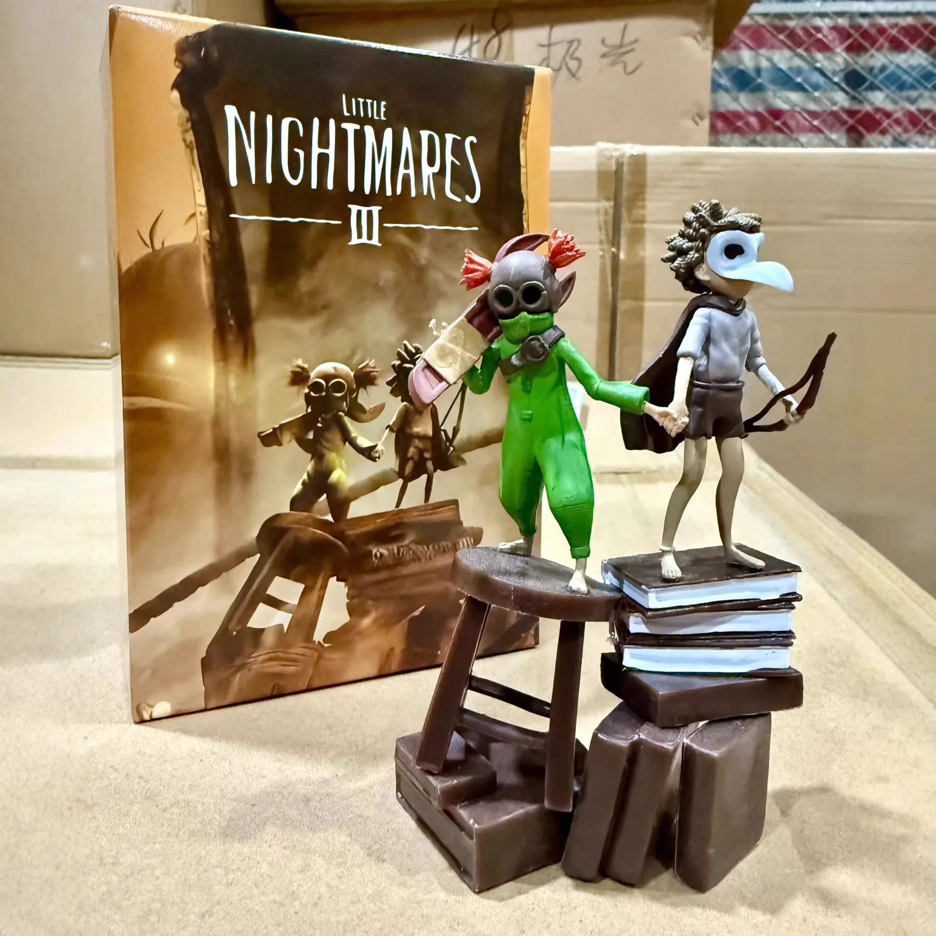 

Фигурка из аниме Little Nightmares, 11 см, фигурка Алона, коллекционная статуэтка, декор для стола, модель, игрушка для детей, подарок на день рождения