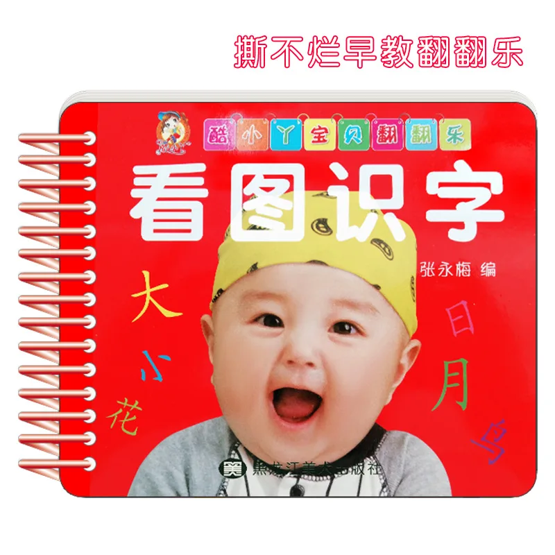 Infant and toddler literacy cards, kindergarten literacy enlightenment cards, preschool transition, preschool literacy books