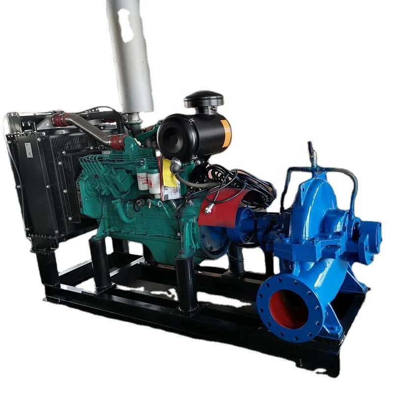 S Series Split Case Double Suction Water Pump With  Engine