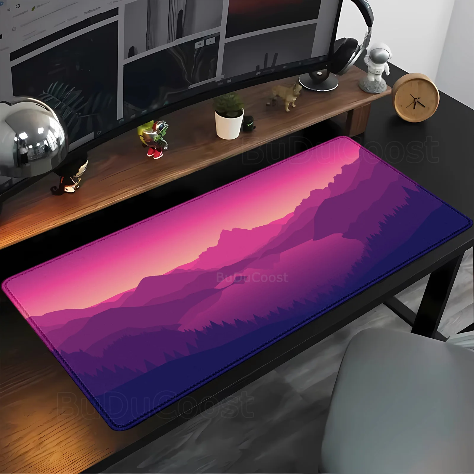 Firewatch forest sunset Mouse Pad XXL Rubber Deep Forest Large offices Mousepad Gamer Non-Slip Computer Laptop Keyboard Desk Mat