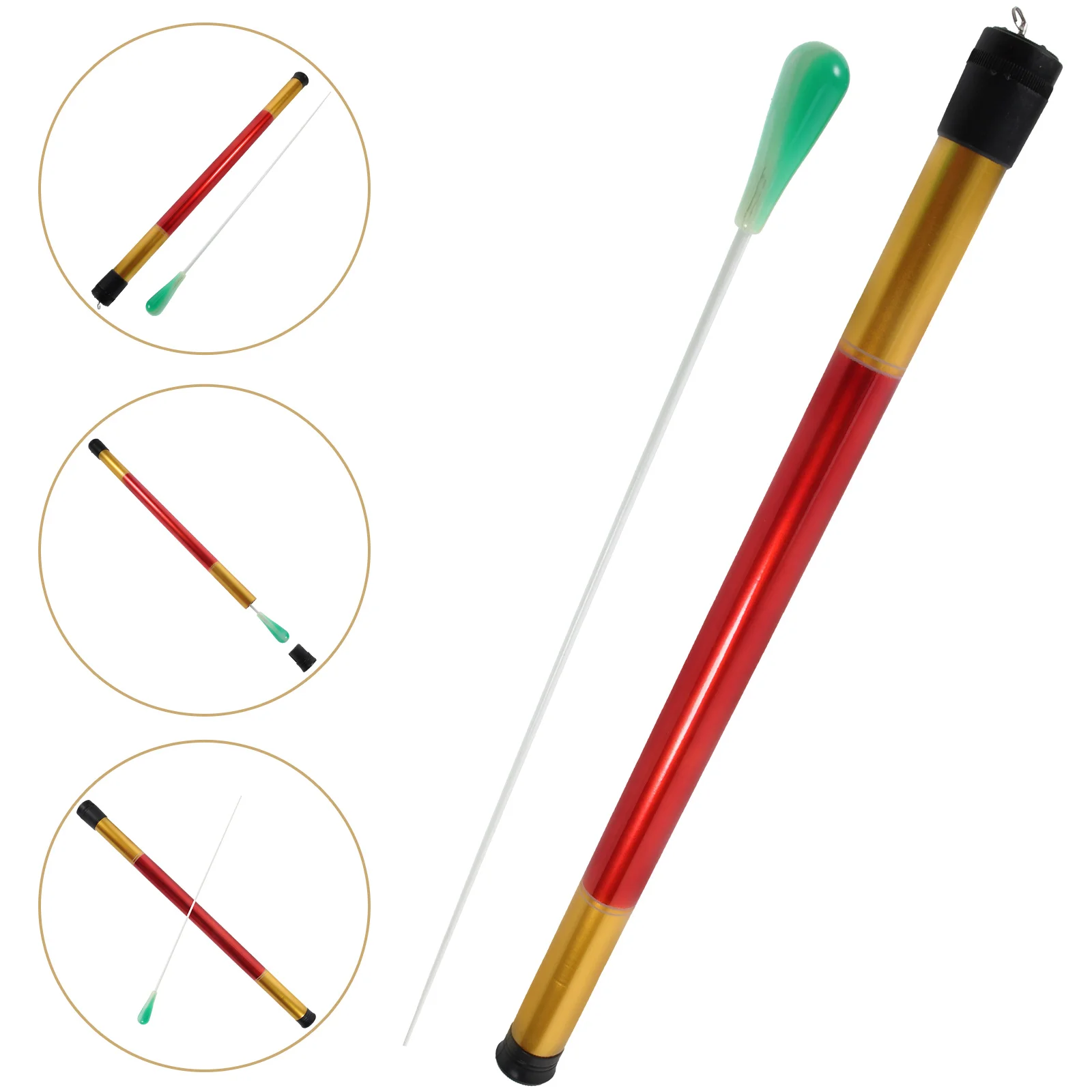 

Baton Barrel Music Conducting Stick General Musical Instrument Accessories Orchestra Conductor Pocket Trumpet Plastic