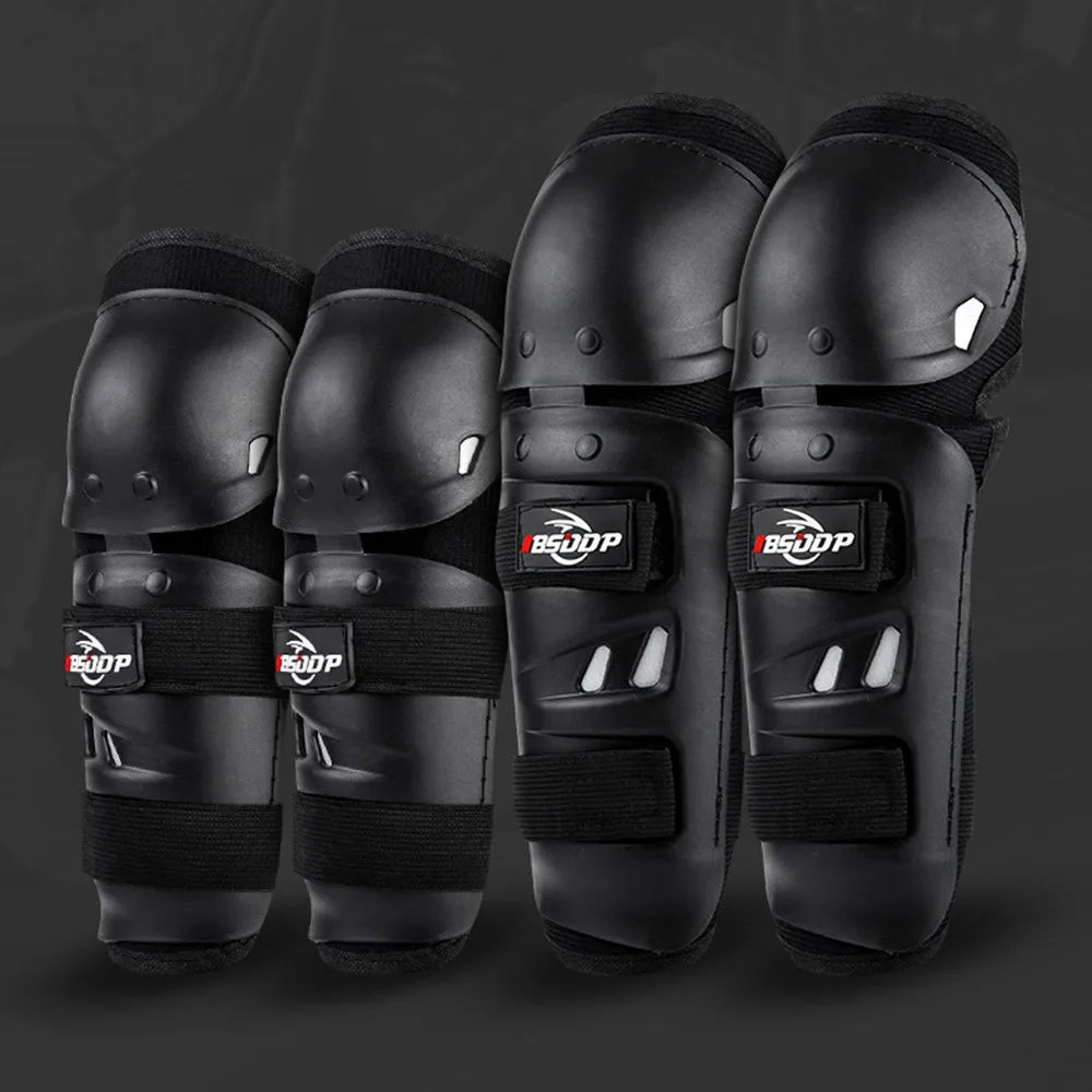 Motorcycle Knee Elbow Pads Breathable Racing Skating Off-Road Guards Outdoor Sports Protection Joelheira Rodilleras Motociclista