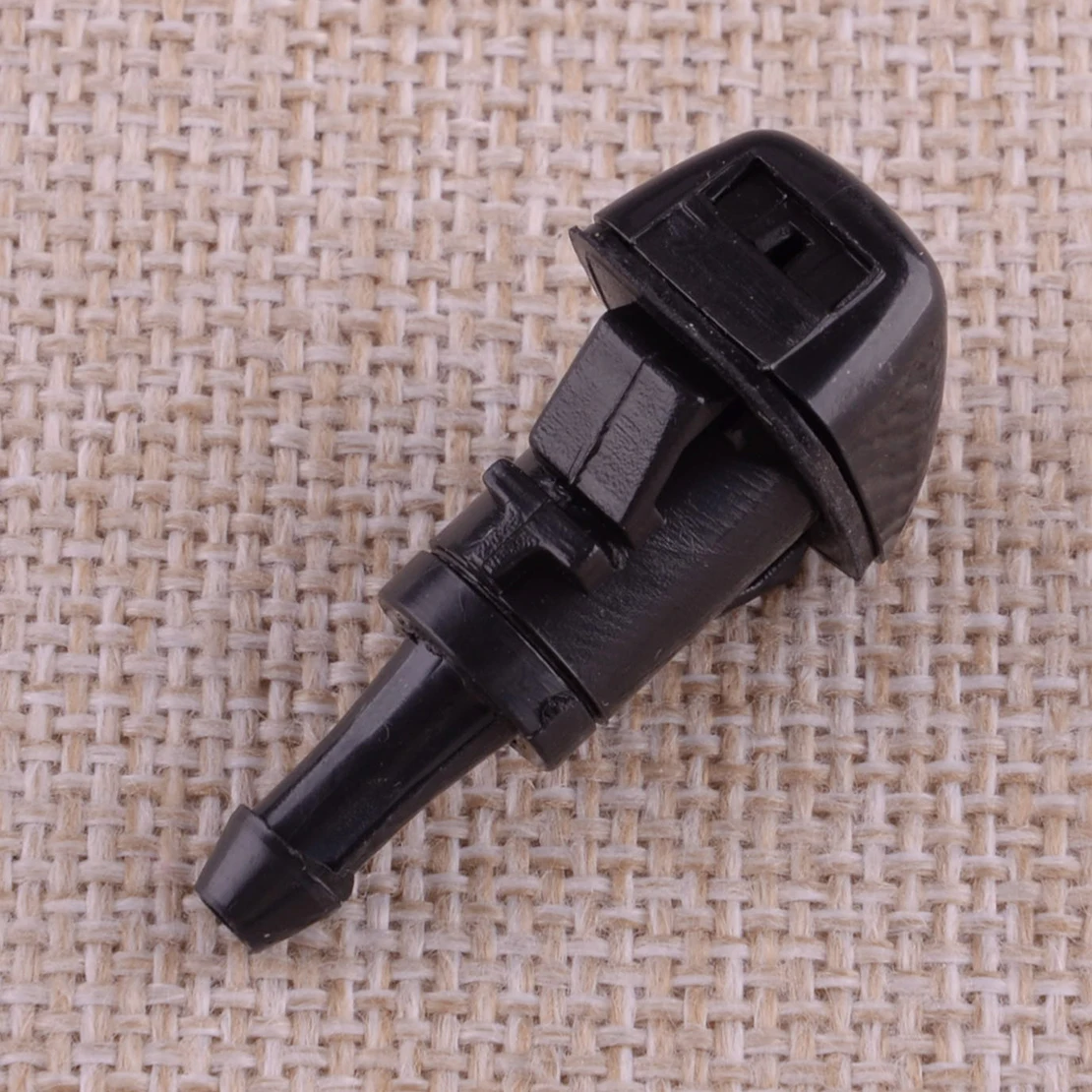 2Pcs Black Windshield Wiper Washer Jet Nozzle with 2 Gaskets Fit for Subaru Impreza WRX STI 2008 2009 2010 2011 86636FG051 New