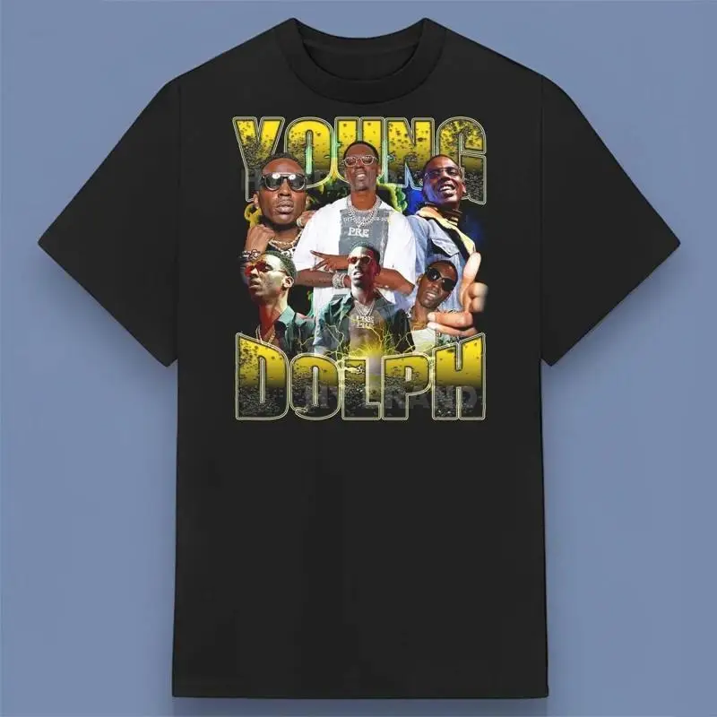 Vintage Young Dolph Rap T Shirt For Fans All Size S 4XL