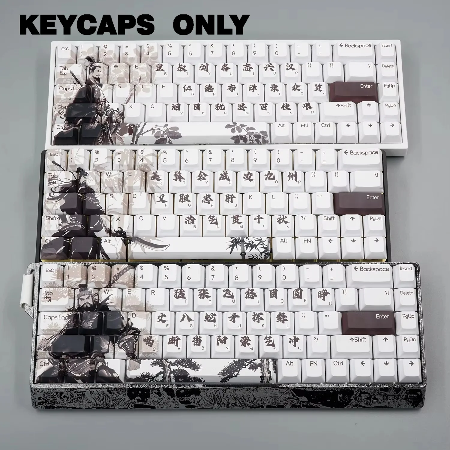 NPKC Kiraz Profil Keycaps Anime Klavye Tuş PBT MX Anahtarı Için anahtar kapaklar 60% 65% Mekanik Klavye Kapakları Wooting 60 MAD 68HE Anahtar kapağı