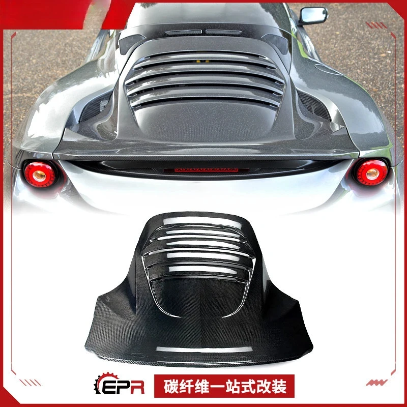 Cubierta Trasera de Motor de Carbono SAAR para Lotus Evora 410, Pieza de Modificación para la Tapa del Maletero