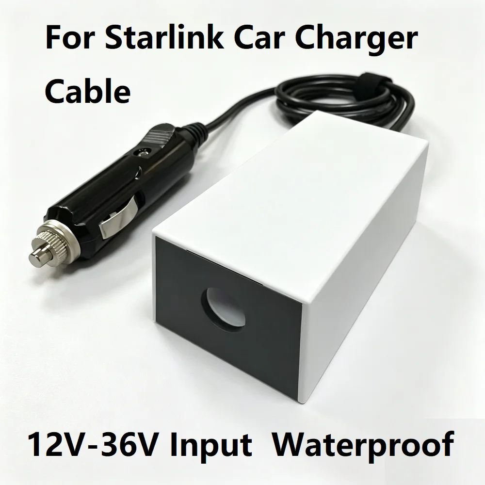 

For Starlink Mini Adapter 67W Car Charger Cable with DC to DC Voltage Regulator Converter 12V-36V Input Car Charger Waterproof