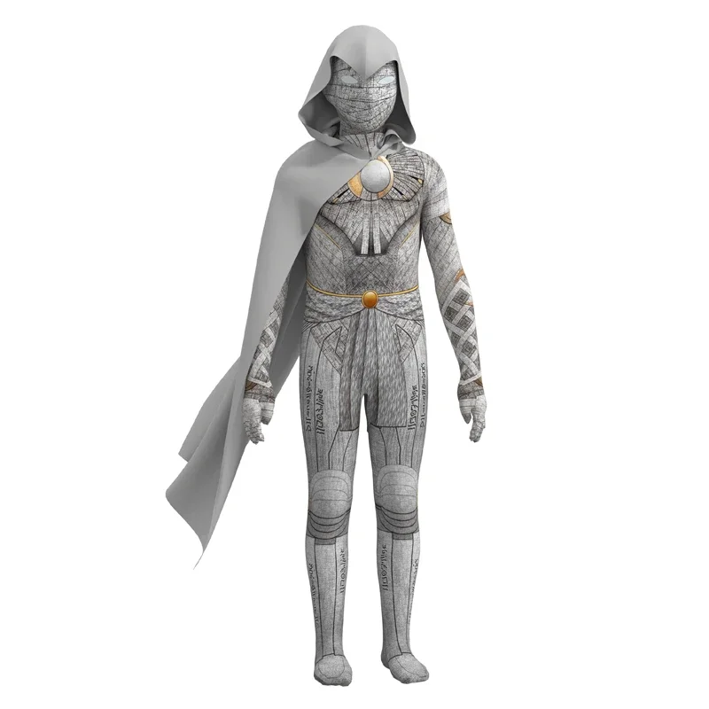 Costume Cosplay Zentai Moonlight Knight pour adultes et enfants, combinaison d'Halloween, Everak Smile Hero, olympiques