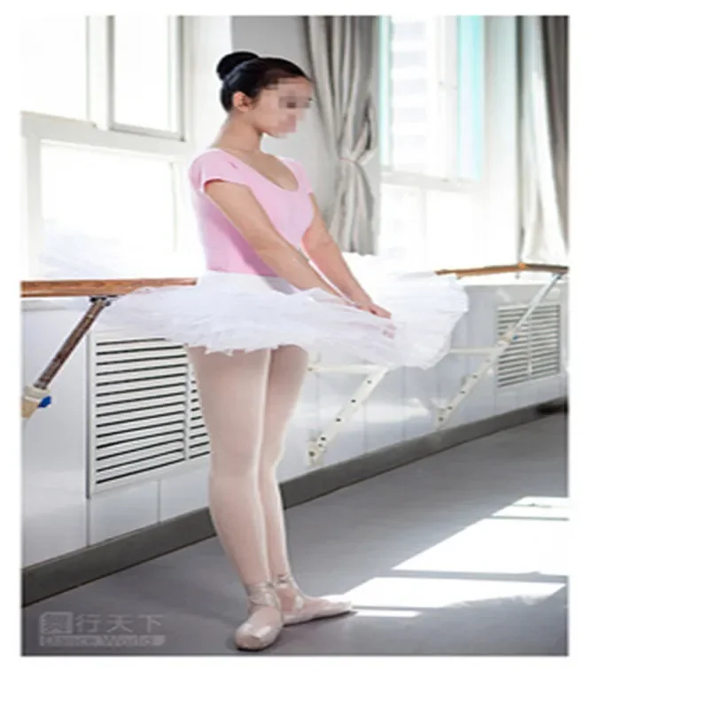 New Professional Ballet Tutu Skirt Adult Classical Ballet Costume Tutu Dance Dress 7 color 6 layer hard yarn desig