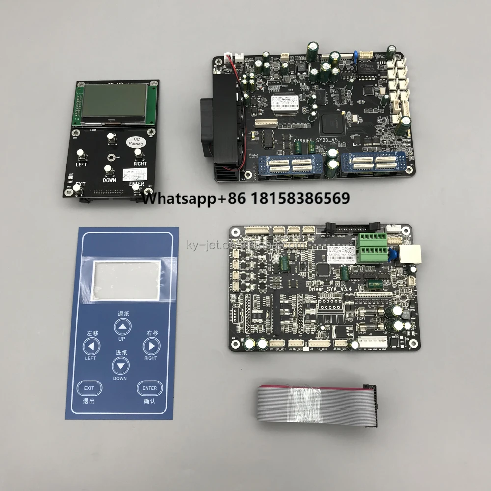 

Senyang Board Kit UV Board Kit for Ep-son I3200 Double Head Printer Board for Printing W+CMYK/CMYK+CMYK