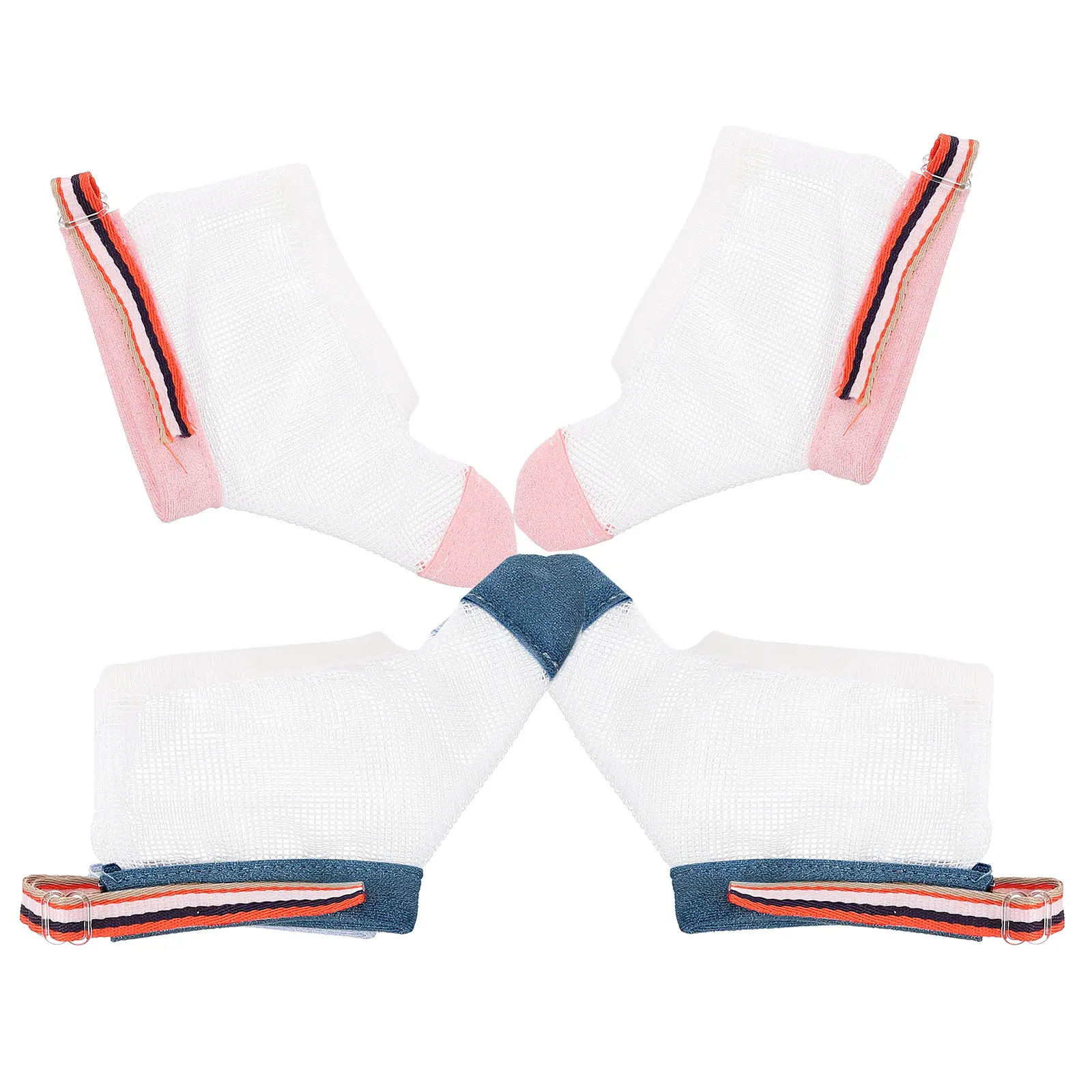 

2Pairs Infant Finger Sucking Gloves Anti-Bite Protective Wear Washable Stop Sucking Thumb Guard for Newborns Soft Comfortable