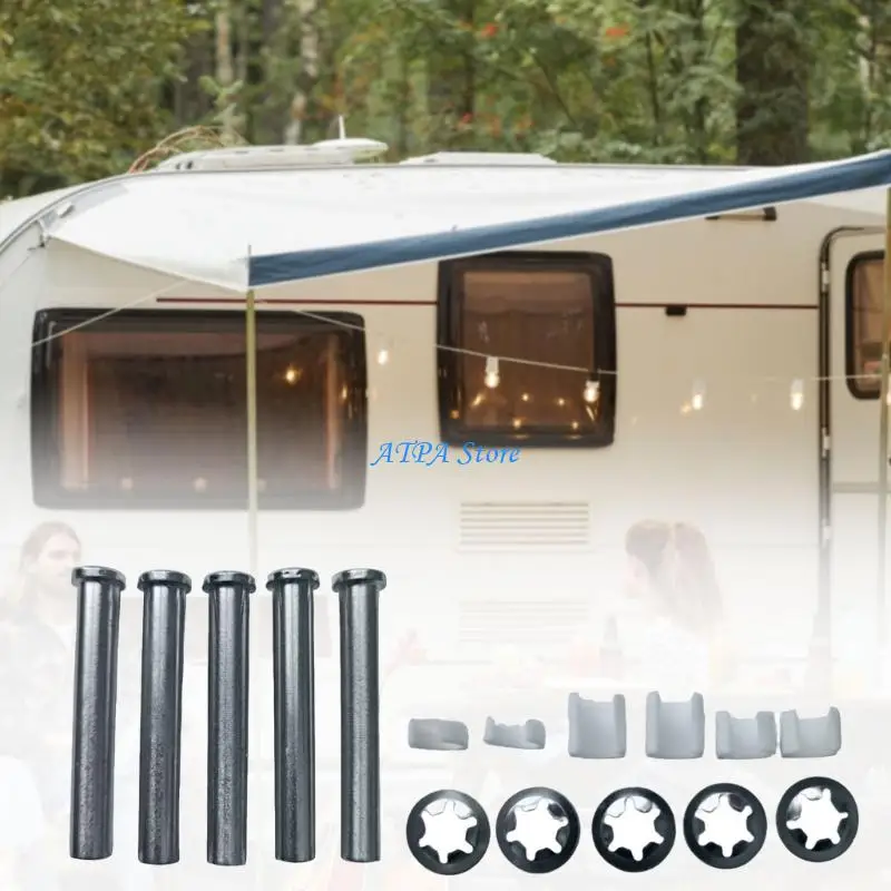 

U13C RVs Awning Reinforcement Pin Metal Construction Secure Windproof Awning Support