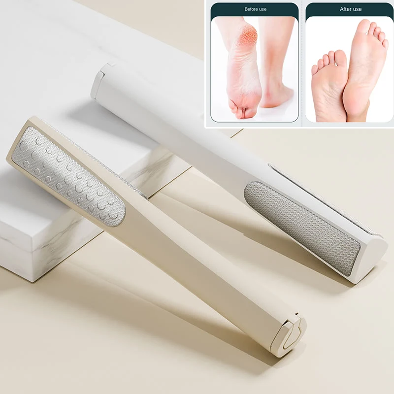 1Pcs Three-Sided Foot File Heel Grater Hard Dead Skin Callus Professional Rasp Remover Stainless Steel Foot Pedicure Tools