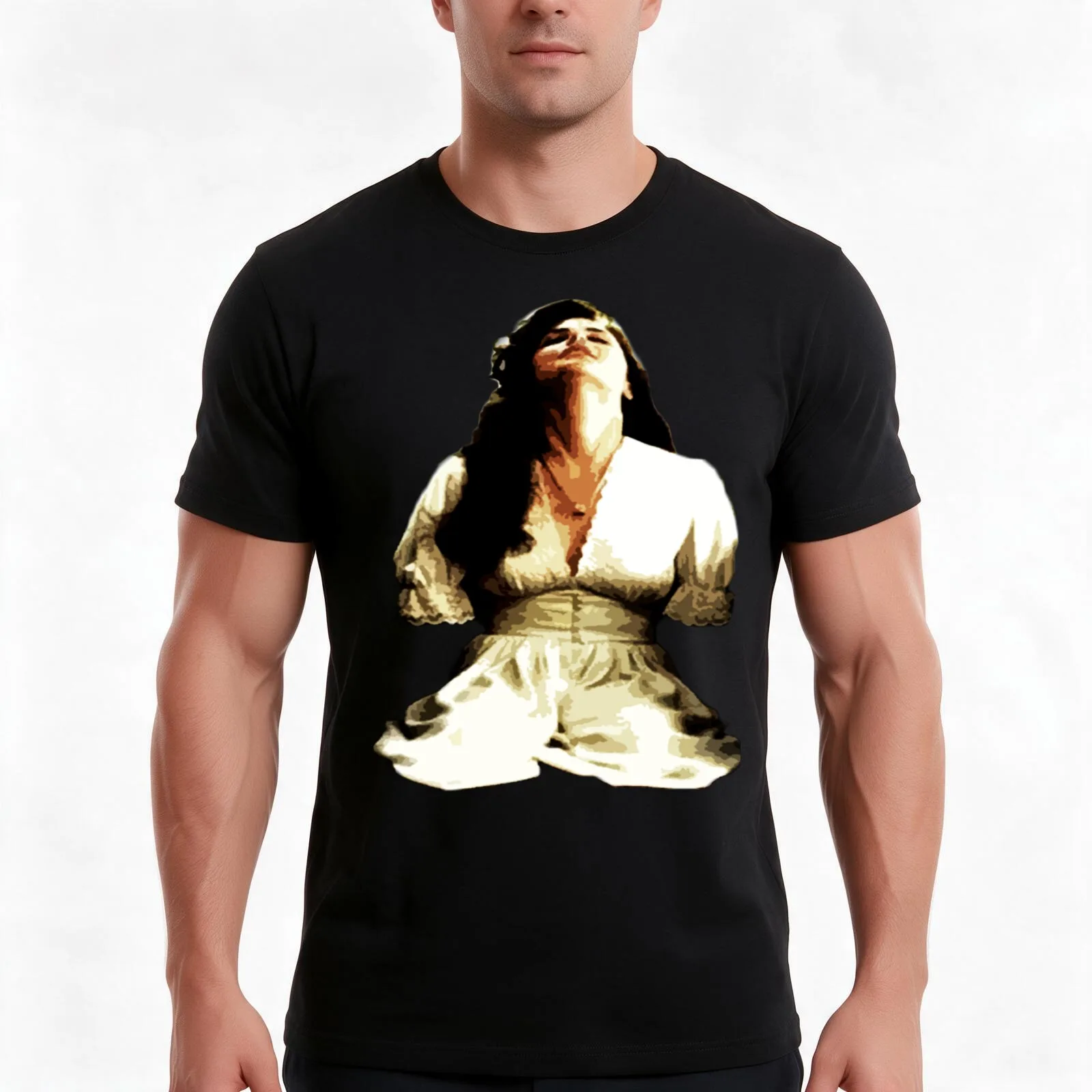 Boxing Helena T-Shirt, Summer Casual Cotton Tee, Oversized Streetwear Tops, Vintage Graphic Print, Loose Fit Short Sleeve