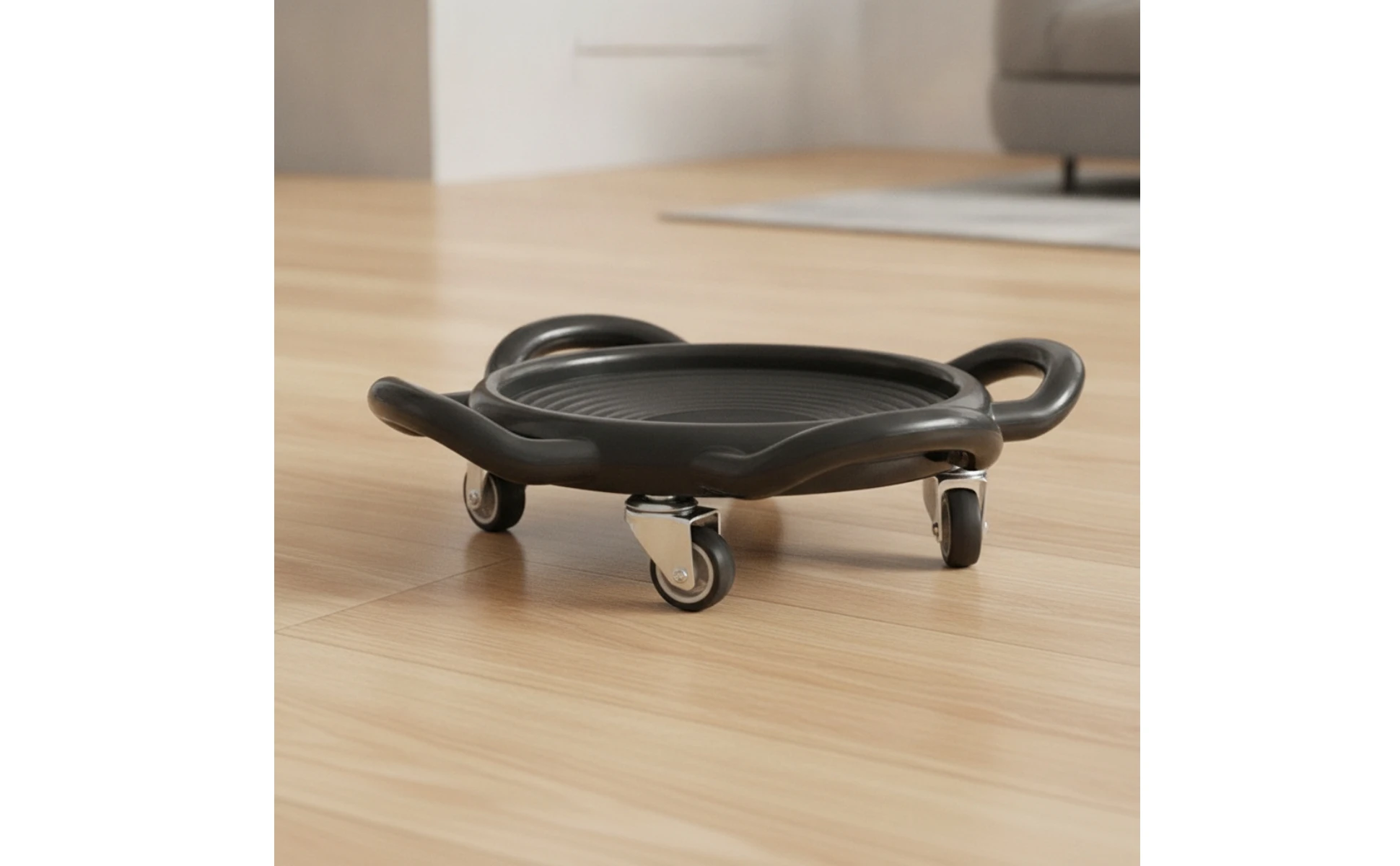 Core Training Slider with Handles Stable Ab Wheel Slider with Caster Wheels Fitness Equipment Smooth-Rolling for Home Gym Owners Core Training Slider with Handles Stable Ab Wheel Slider with Caster Wheels Fitness Equipment Smooth-Rolling for Home Gym Owners