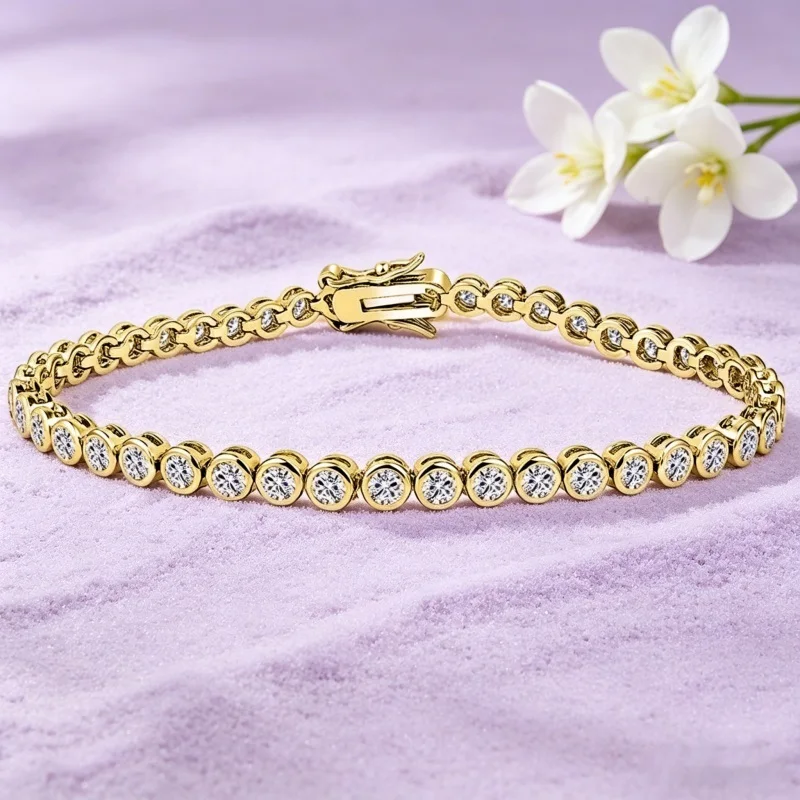 Thumbnail 3 - #20 Top Moissanite Tennis Bracelets Picks for Every Budget