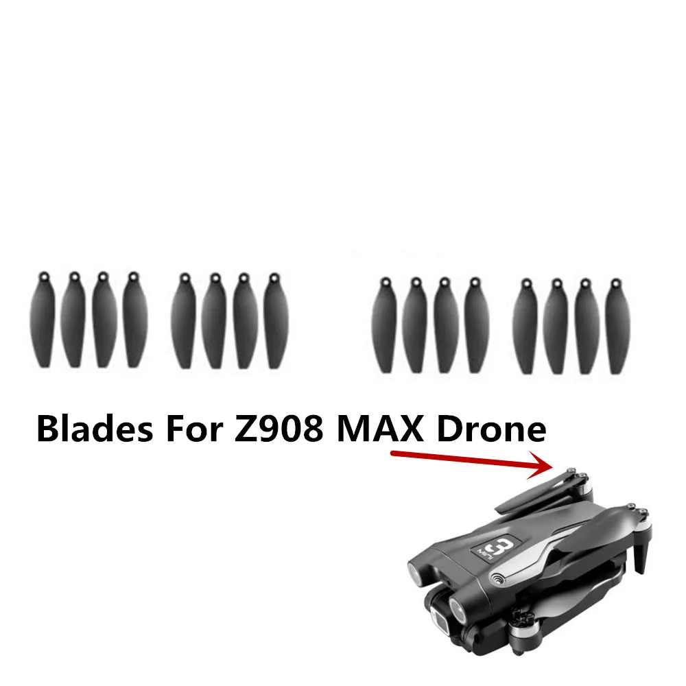 Z908 MAX PRO Drone Battery Accessories 3.7V 2000Mah /Propeller Blade / Z908 MAX PRO Original Spare Parts Flying 15 Mins