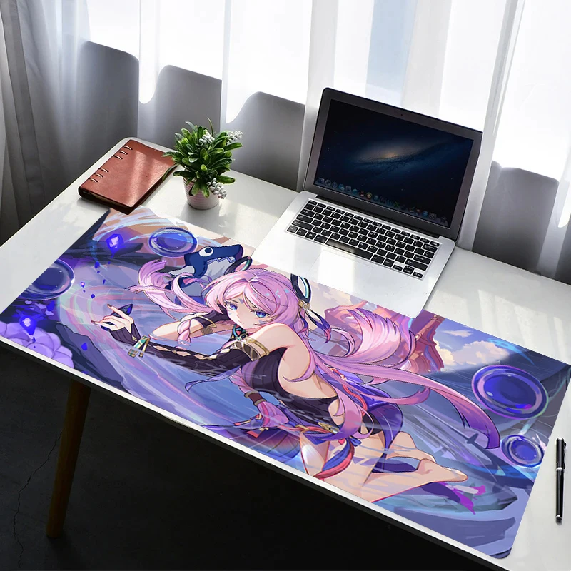 

Mouse Pad Laptop Rubber Extended Desktop Mat Computer Gamer Mousepad PC G-genshin Impact Citlali Gaming Accessories Keyboard Pad