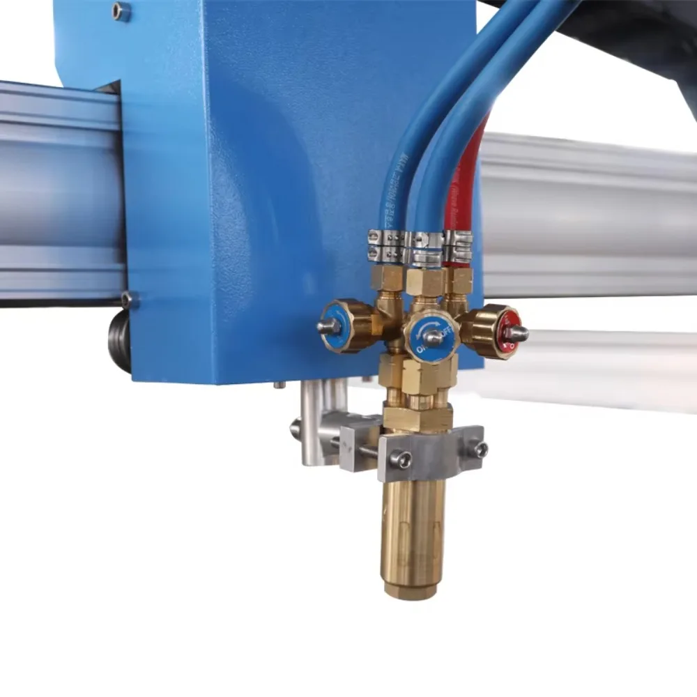 Tagliatrice al plasma a fiamma per taglio di piastre in acciaio completamente automatica CNC da tavolo multifunzionale personalizzabile