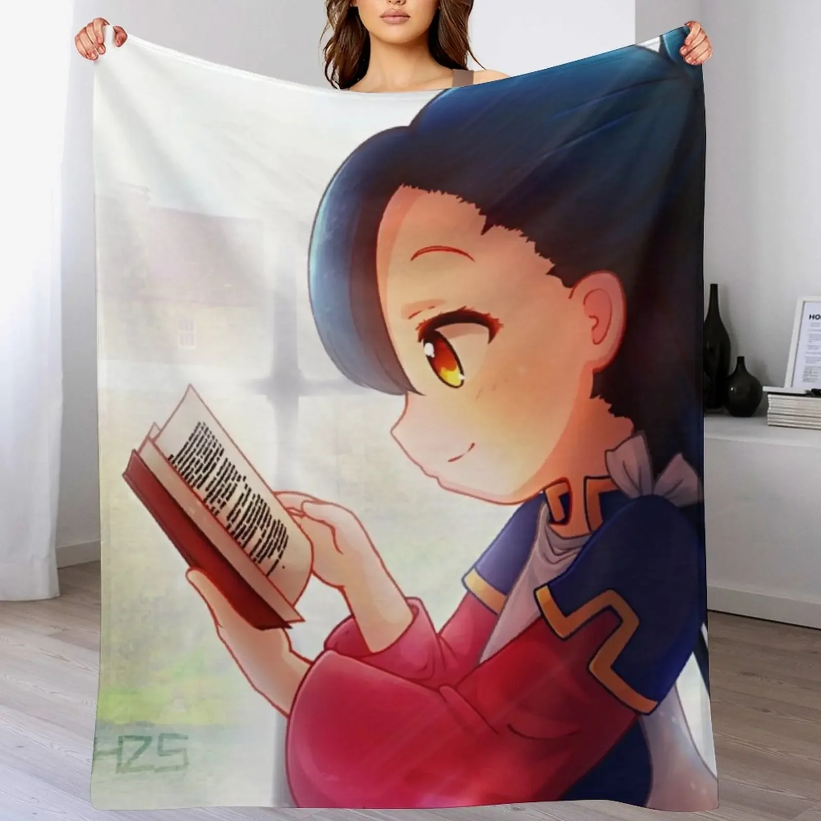 

Ascendance of a Bookworm 2 Throw Blanket Faux Fur Soft Warm Blanket for Bed