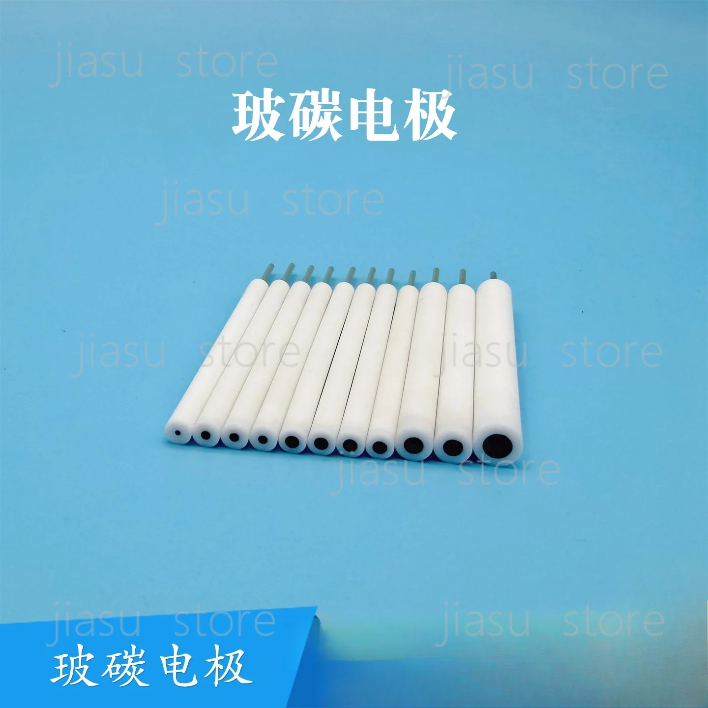 GC Glassy Carbon Electrode 1/2/3/4/5mm Glassy Carbon Assisted Modified Disc Electrode